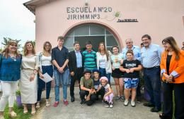 Kicillof visitó Chascomús y anunció el comienzo de las clases secundarias en Don Cipriano