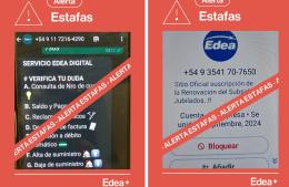 Alertan por estafas en nombre de EDEA