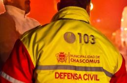 Defensa Civil asistió a familias afectadas por filtraciones y caída de ramas