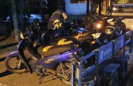 Fueron incautadas 16 motos durante operativos de control de tránsito