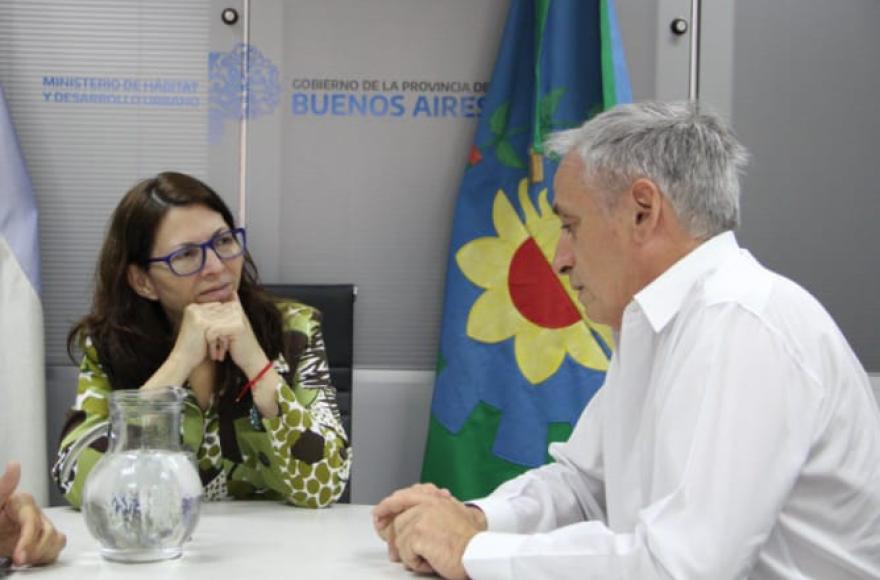 Silvina Batakis y Javier Gastón.