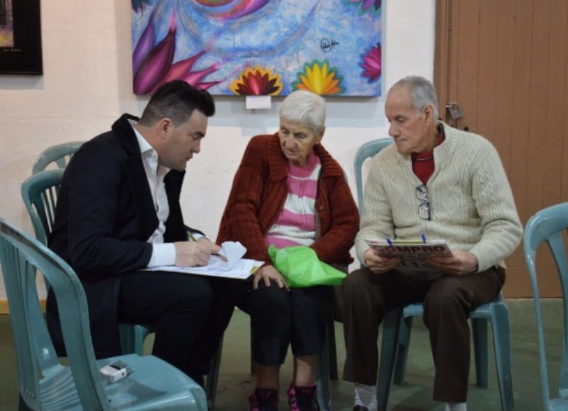 Las prubas para mayores de 70 años serán los lunes a las 8 de la mañana.