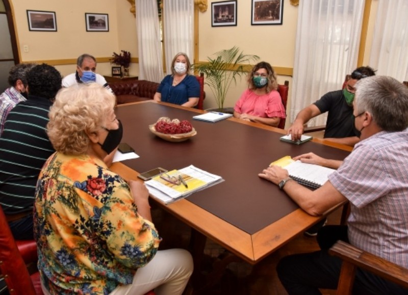 Un pasaje de la última reunión.