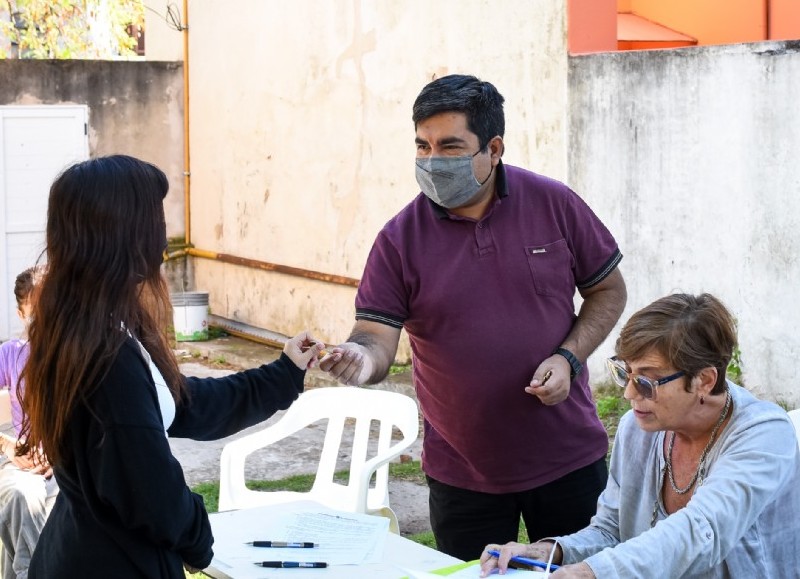 Los nuevos ingresantes recibieron las llaves de la Residencia Universitaria de La Plata.