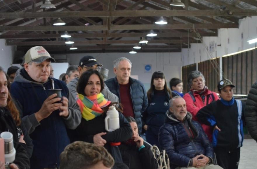 El intendente participó de la entrega de premios.