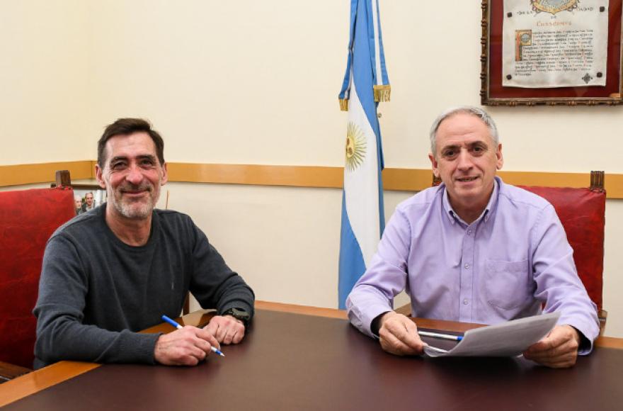 Leandro Bardalecou y Javier Gastón.