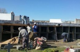 Avanza la construcción de los nichos