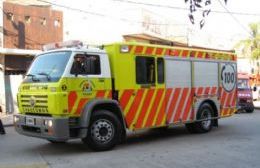 Incendio de termotanque en una vivienda de Lomas Chascomús