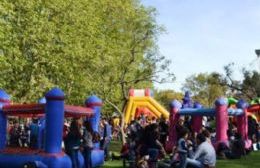 Festejos del Día del Niño en la Plaza Independencia