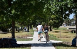 Choque frontal en la bicisenda