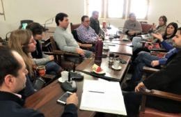 Muscarello acudió a una reunión con los concejales