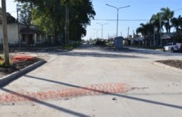 Habilitan el tránsito en la calle Colombia