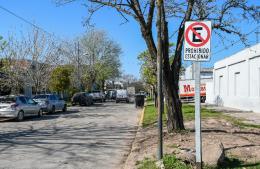 Reorganización del estacionamiento frente al hospital