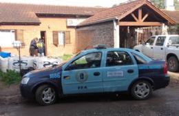 Allanamiento en Barrio Los Sauces
