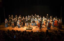 La Filarmónica de Chascomús se presenta en el salón de La Rural