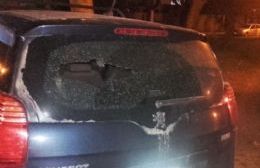 Control de tránsito terminó a las piñas