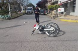 Choque en Mazzini y Belgrano