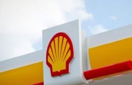 Simulacro de incendio en la estación de servicio de Hipólito Yrigoyen y Escribano