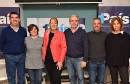 Margarita Stolbizer se reunió con Javier Gastón y con integrantes del frente 1País