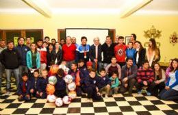 Juan Curuchet visitó Chascomús