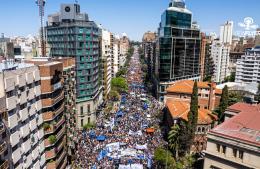 Marcha Federal Universitaria puso en debate el veto al financiamiento