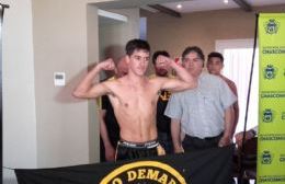Se realizó el pesaje para el festival de box