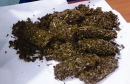 Allanaron una vivienda por un robo y también se encontraron con marihuana