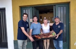 Los Bomberos llevaron a cabo el tercer Chancho Móvil