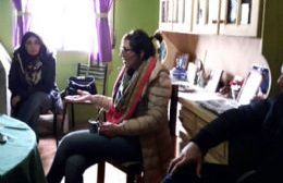 Oyhamburu escuchó a los vecinos del barrio El Algarrobo