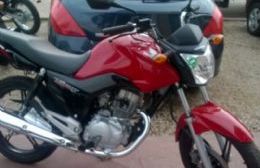 Robó una moto pero lo capturaron minutos después