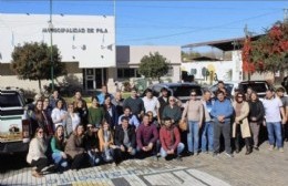 Entrega de camionetas 4x4 en Pila