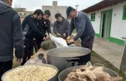 El locro a beneficio fue un éxito