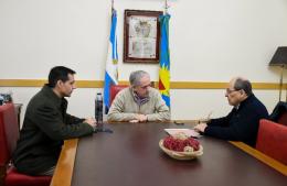 Javier Gastón recibió a las nuevas autoridades del Rotary Club