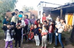 Cruzada solidaria de una vecina de Chascomús