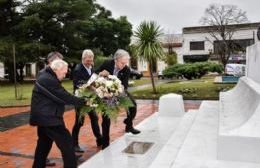 Se desarrolla el acto en homenaje al General San Martín