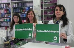 Profesionales de Chascomús se unen para defender el modelo sanitario de farmacia