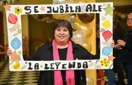 Despedida de Alejandra Bilbao tras 40 años de servicio