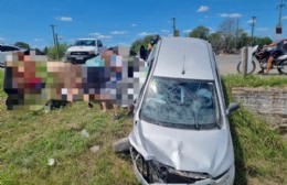 Se produjo una accidente que dejó cuatro heridos en la Ruta 2, a la altura de Chascomús