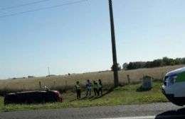Accidente con heridos en la Autovía 2