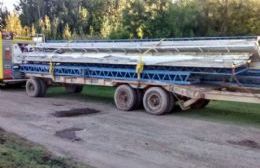 Agradecimiento de los Bomberos a la empresa Atalaya S. A.