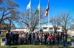 Se inauguró la plazoleta del Club de Leones